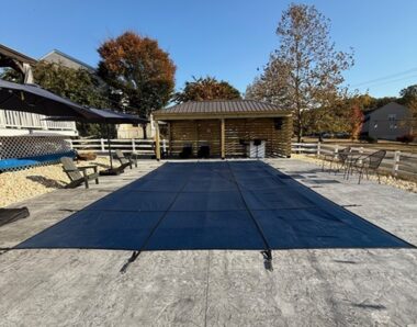 Concrete pool construction