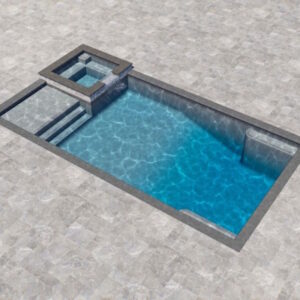 Rectangular pool